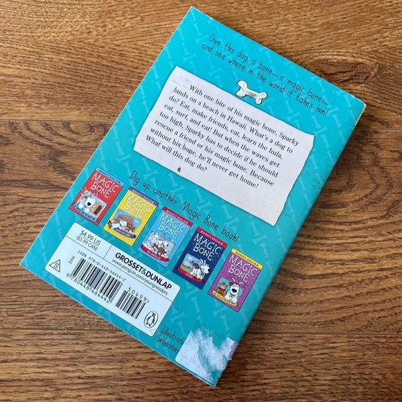 Magic Bone: Catch That Dog Wave by: Nancy Krulik paperback book - Picture 3 of 3